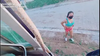 Caught Risky sex in public - Kinantot si Ganda sa pambuliko lugar