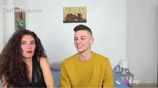 Uncut Zazel teaches a young and nervous guy a lesson on hard sex with a GILF